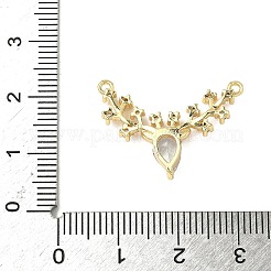 Латунные микро проложить кубического циркония подвески&nbsp;KK-K293-51G