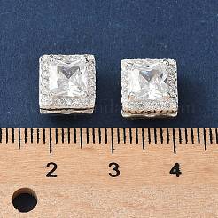 Латунные микропаве из прозрачного кубического циркония KK-G531-04S