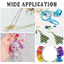 Алюминиевая проволока открыты кольца прыжок ALUM-PH0002-01-WH