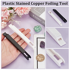 2 шт. 2 стиля пластиковый инструмент для фольгирования меди FIND-GA0004-18