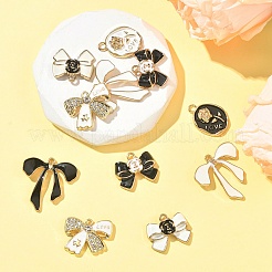 16шт 8 стиля сплава эмалевые подвески&nbsp;ENAM-YW0006-97