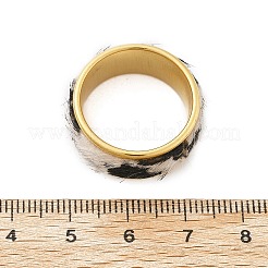 Кольца из нержавеющей стали 304 толщиной 10 мм для женщин RJEW-K248-15D-G