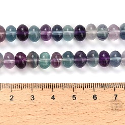 Природного флюорита бисер нитей G-L634-S01-5x8mm