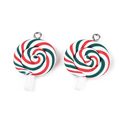 Полимерной глины ручной работы подвески CLAY-N013-30A-02