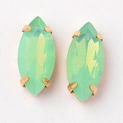 Шить на горный хрусталь RGLA-K001-B-7x15mm-M