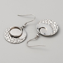 Серьги-подвески из нержавеющей стали 304 с геометрической формой&nbsp;FIND-WH0032-74P-02