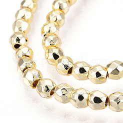 Гальванизировать немагнитных синтетический гематит нитей бисера G-Q465-12G