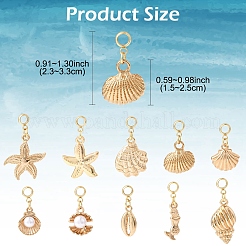 10 шт. 10 стиля&nbsp;PALLOY-YW00089