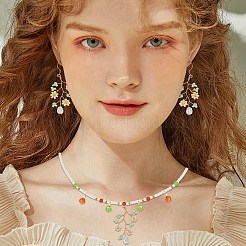 16шт стеклянные бусины подвески&nbsp;FIND-PH0022-16