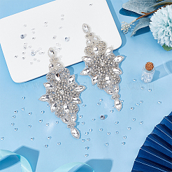 Исправление цветочных аппликаций из стразов PATC-WH0008-83A