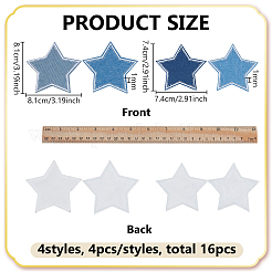 4 комплект 4-цветных полиэстеровых ниток для вышивки&nbsp;PATC-FG0003-53