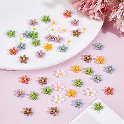 160 шт. 8-х цветные кабошоны из смолы для нейл-арта&nbsp;MRMJ-HY0001-40