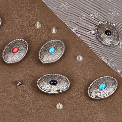 Декоративные заклепки из сплава&nbsp;BUTT-CP0001-06B