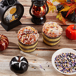 120 г 4-цветные бусины из полимерной глины ручной работы на тему Хэллоуина&nbsp;CLAY-SC0002-09