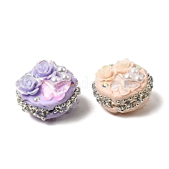 Ручной полимерной глины шариков Rhinestone&nbsp;CLAY-Z005-03