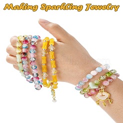 Наборы для изготовления детских браслетов из бисера своими руками&nbsp;DIY-YWC0005-04