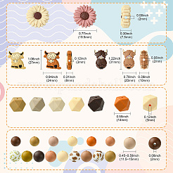 Круглые пищевые экологически чистые силиконовые бусины&nbsp;SIL-CJ0002-72