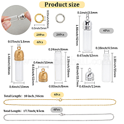 Наборы для изготовления ожерелий своими руками&nbsp;DIY-SC0030-95A