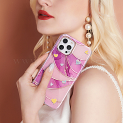 13 лист 13 стиля 3D бронзирование/лазерный узор в виде сердца наклейки для ногтей DIY-OC0010-90