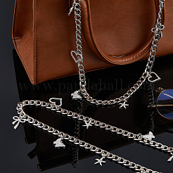 3 шт. сплав витой цепи ремень для сумки AJEW-FH00023