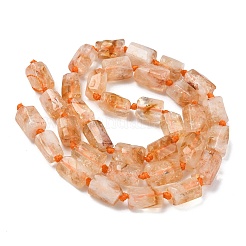 Природный цитрин бисер нитей&nbsp;G-C270-K13