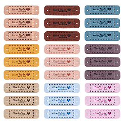 Этикетки из микрофибры DIY-TA0003-14