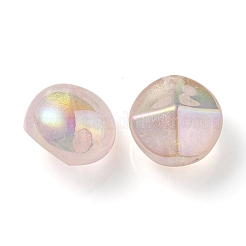 УФ-покрытие светящиеся прозрачные акриловые бусины OACR-P010-05A