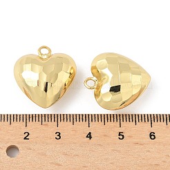 Подвески сердце латуни KK-M327-02C-G