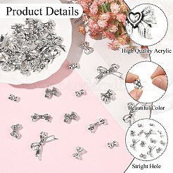 60шт 6 стиля бусины из сплава в тибетском стиле&nbsp;TIBEB-YW0001-38