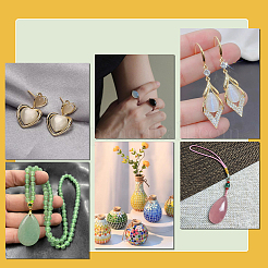 168 шт. 24 кабошона кошачий глаз CE-PH0001-05