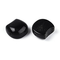 Бусины из натурального обсидиана в форме головы кошки G-T144-05D