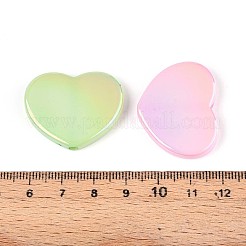 Непрозрачные акриловые бусины с УФ-покрытием OACR-T028-40