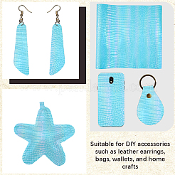 Ткань из искусственной кожи с крокодиловым узором&nbsp;DIY-WH20062-47H