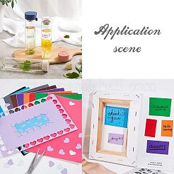 Матовая самоклеящаяся бумага a4 для наклеек TOOL-NB0001-24