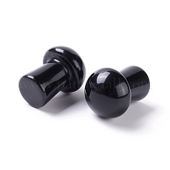 Натуральный обсидиан гуаша камень&nbsp;G-M380-A01