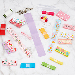 Набор для изготовления заколок из железной кожи аллигатора DIY-WR0004-18