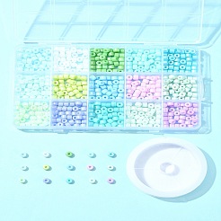 Наборы для изготовления браслетов из стеклянных бусин своими руками&nbsp;SEED-FS0001-38