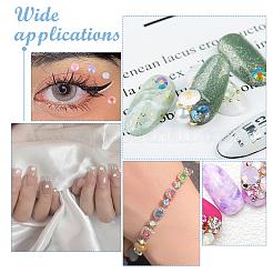 Плоские кабошоны круглой формы из смолы&nbsp;MRMJ-WH0074-28