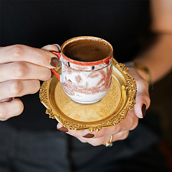 6шт железный поднос&nbsp;DIY-MB0003-10