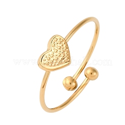 Кольцо-манжета из нержавеющей стали 304 для женщин RJEW-A071-01D-G