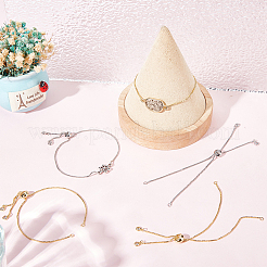 Изготовление браслетов-слайдеров из латуни 10шт. 2 цветов&nbsp;MAK-BBC0001-03