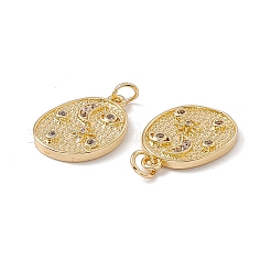 Латунные микро проложить кубического циркония подвески&nbsp;KK-E068-VC009