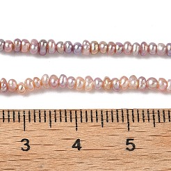 Нити из натурального культивированного пресноводного жемчуга&nbsp;PEAR-C004-20C