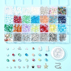 Наборы для изготовления браслетов из сплава эмали&nbsp;DIY-FS0007-50