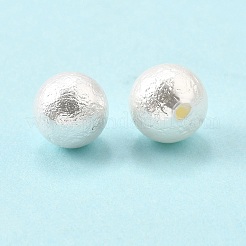 Гальванизированные бусины из ракушек-жемчужин BSHE-K016-10mm