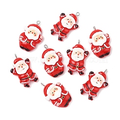 12шт 2 стиля непрозрачные подвески из смолы&nbsp;CRES-YW0002-76