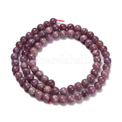 Натуральные рубиновые бисерные пряди G-L631-A01-5-6mm-AB