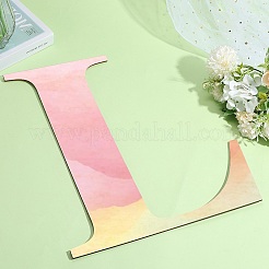 Письмо необработанные листы мдф WOOD-WH20012-008L