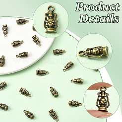 40 шт. набор подвесок из цинкового сплава в тибетском стиле&nbsp;TIBEP-SC0003-35AG