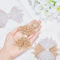 4 шт. 2-х стилевые пряжки для обуви из полиэстера HJEW-HY00077